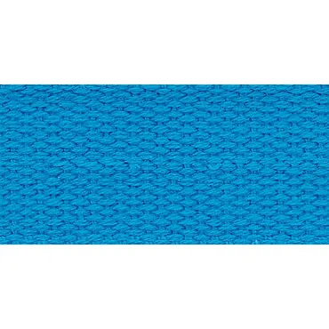 1,00 m Reststück Gurtband aus Baumwolle FARBIG türkis 40 mm