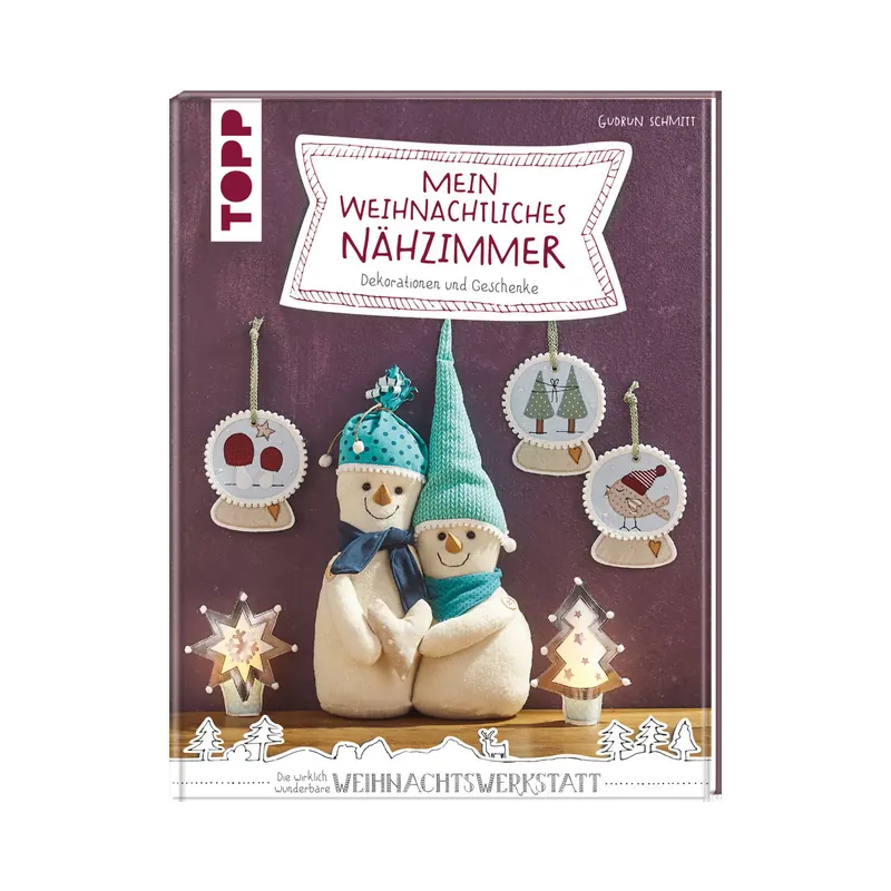 1 Restexemplar Weihnachts-Nähbuch: Mein weihnachtliches Nähzimmer, Topp, Mangel