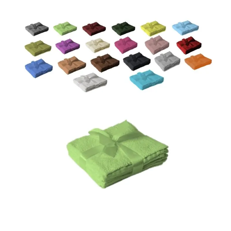 12 x Seiftuch 500 g/m² 30 x 30 cm Apfelgrün