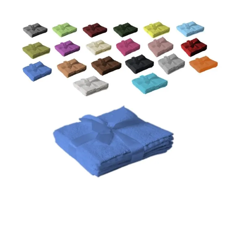12 x Seiftuch 500 g/m²  30 x 30 cm Royalblau