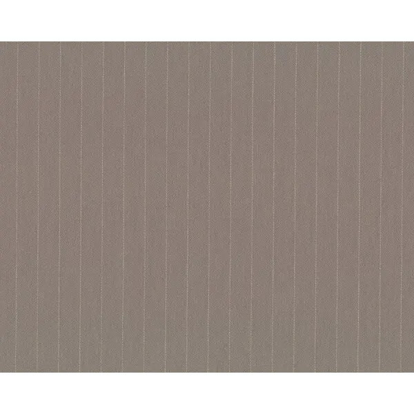 25 cm Reststück Feiner Italienischer Baumwoll-Stretch PAOLO, Nadelstreifen, beigegrau