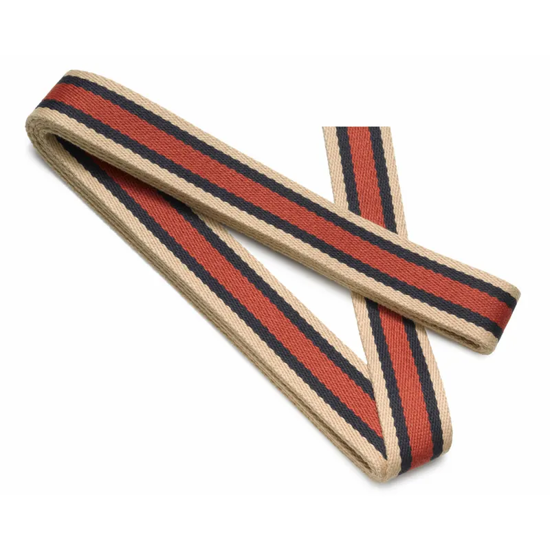 3 m Gurtband für Taschen, 40 mm, Streifen, terracotta, Prym