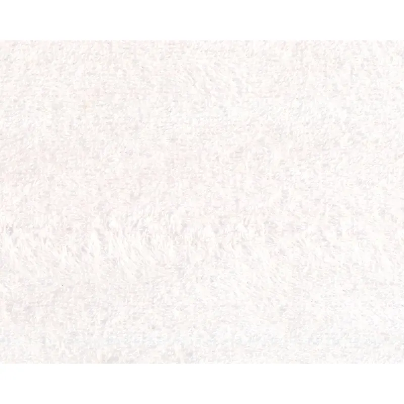 30 cm Reststück Frotteestoff IRMEL, weiß