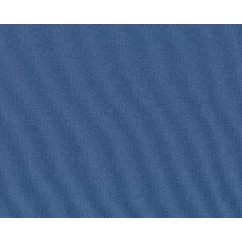 35 cm Reststück Baumwolljersey FEEL GOOD, jeansblau