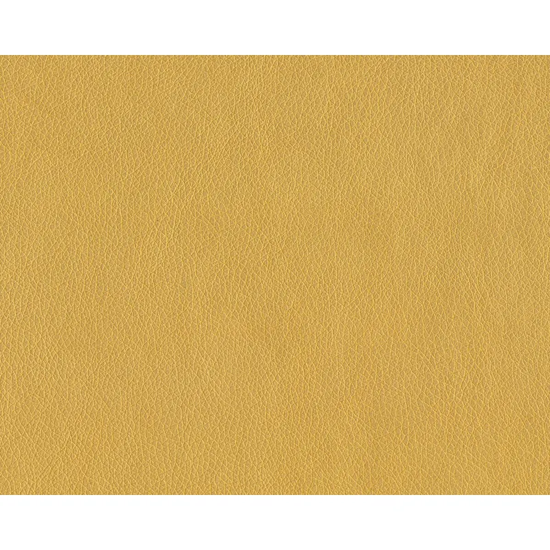 35 cm Reststück MIT FEHLER Kunstleder EDOUARD, feine Narbung, goldgelb metallic