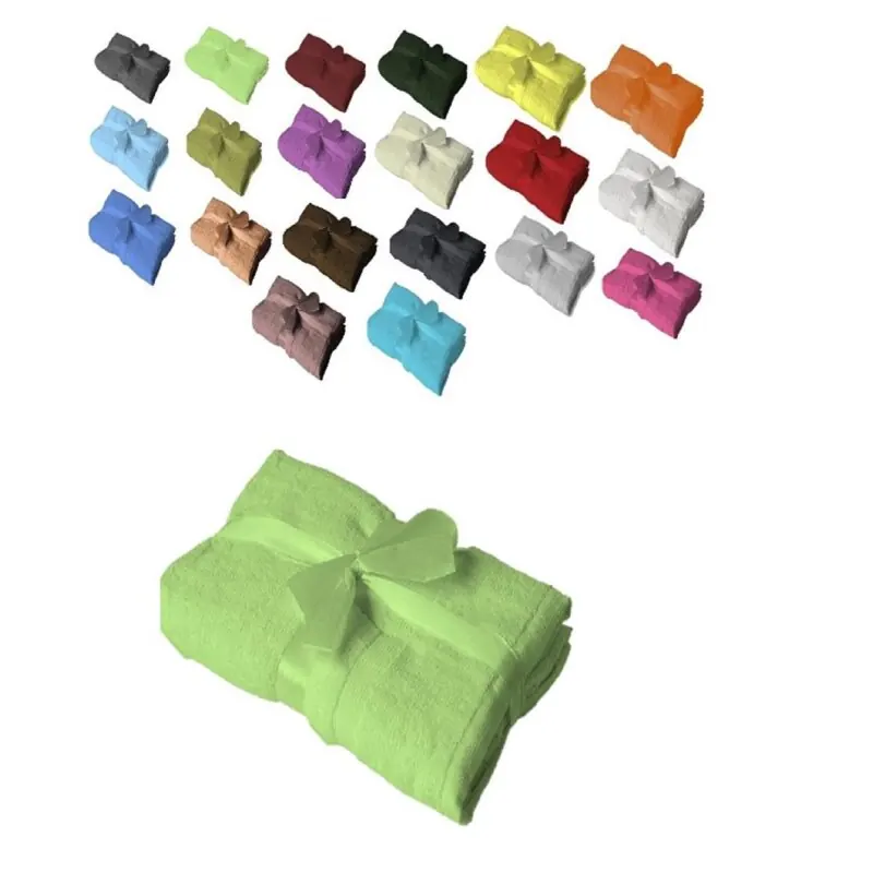 4 x Badvorleger 700 g/m² 50 x 80 cm Apfelgrün