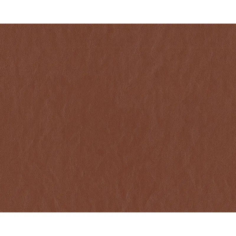 60 cm Reststück Kunstleder aus Viskose LEATHER ON, braun, Hilco