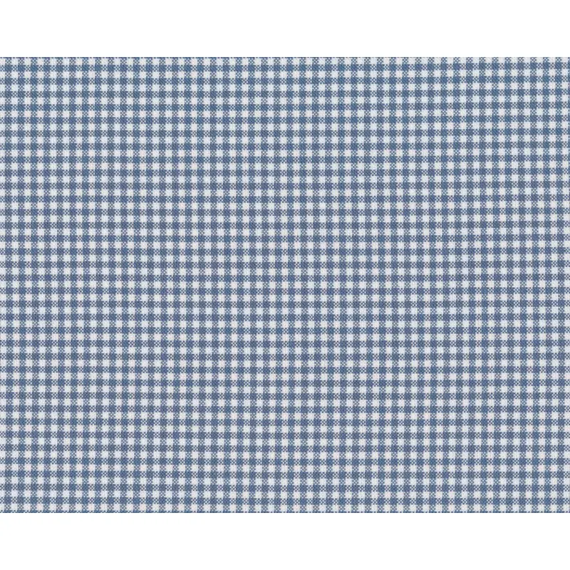 75 cm Reststück Westfalenstoffe, Webstoff KITZBÜHEL,Vichy-Karo, taubenblau