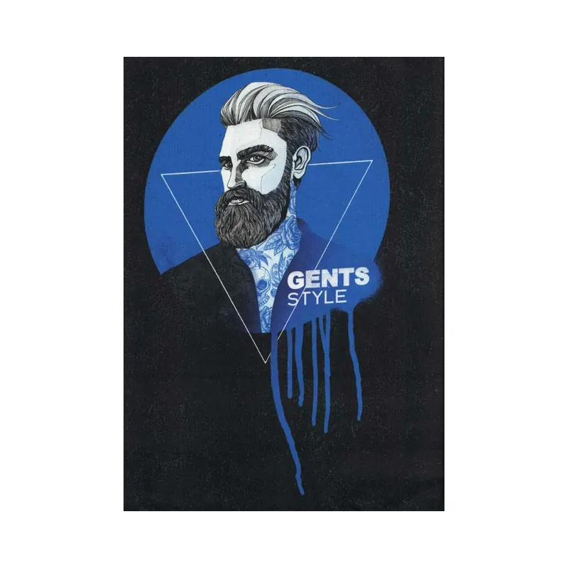 85-cm-Panel Sommersweat GENTLEMEN by Thorsten Berger