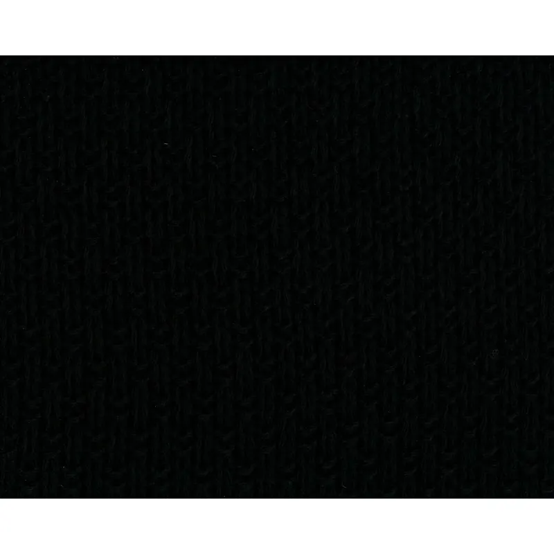 85 cm Reststück Fülliger Doubleface Walk-Strick-Stoff DAVOS, schwarz