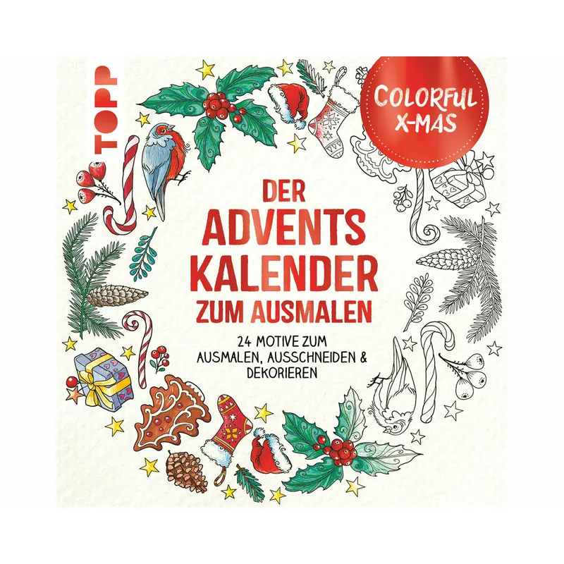 Adventskalender: Colorful Christmas, TOPP