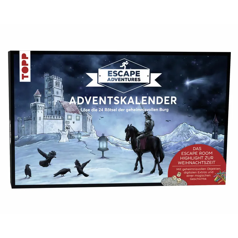 Adventskalender: Escape Adventures - Geheimnisvolle Burg, TOPP