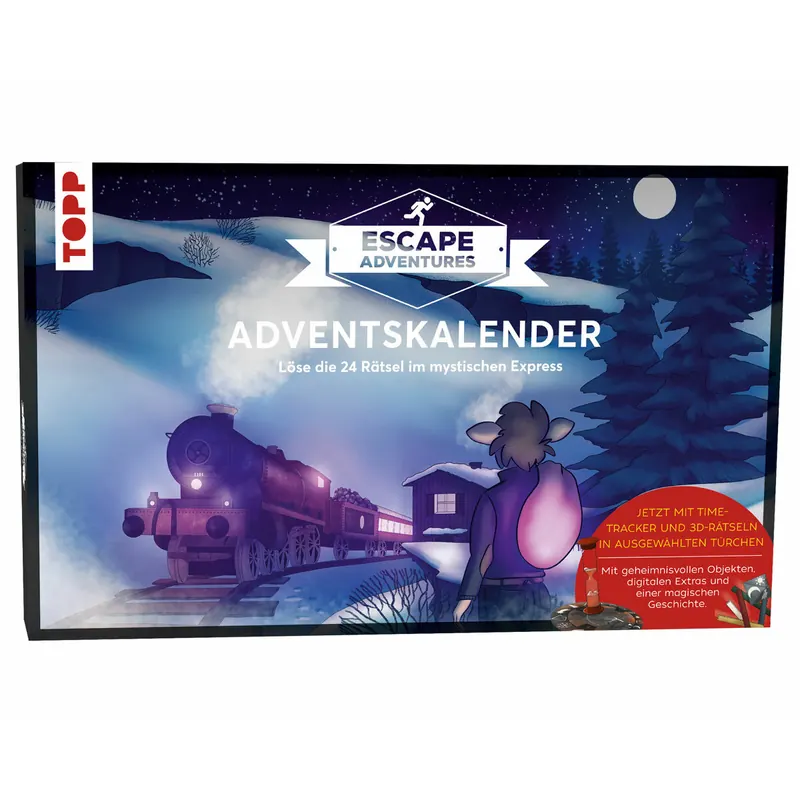 Adventskalender: Escape Adventures - Mystischer Express, TOPP