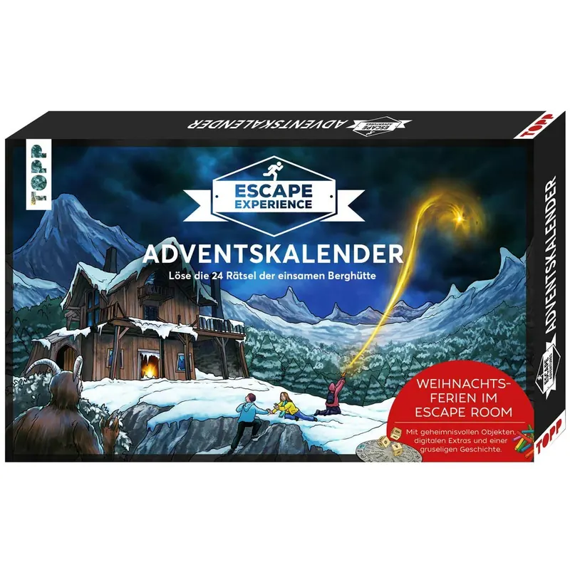 Adventskalender: Escape Experience - Die einsame Berghütte, TOPP