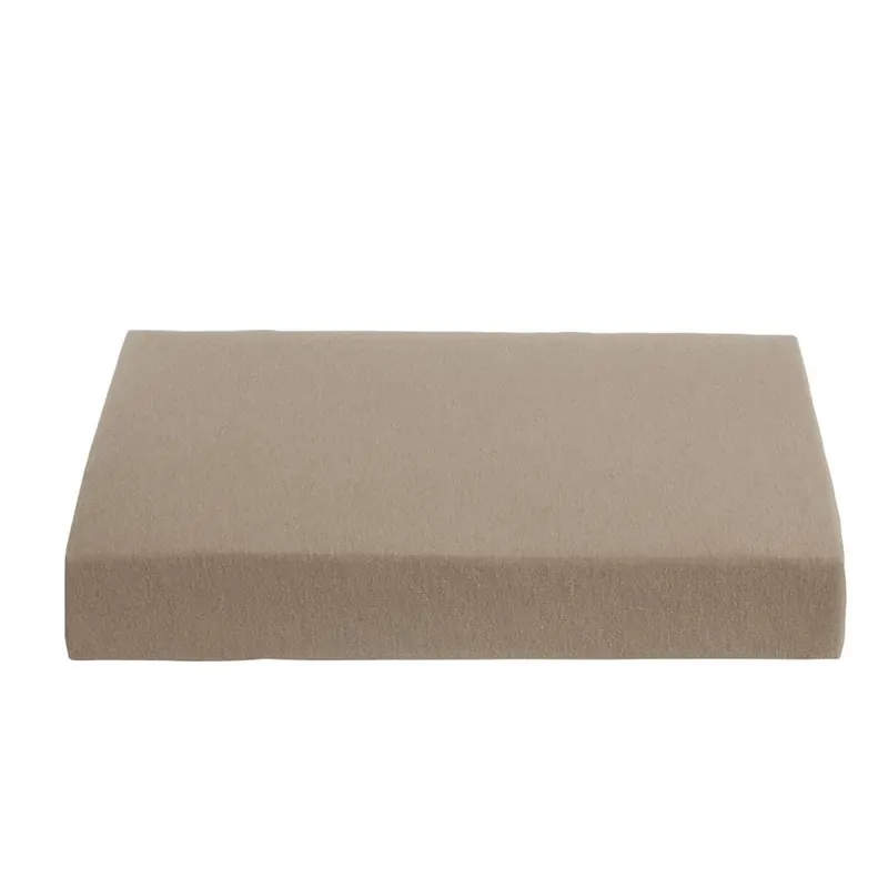 Ambiante Jersey Spannbettlaken TD_Taupe_ _UV_180x200 180/ /210/220 cm Steghöhe: 20 cm 1 200 x 200