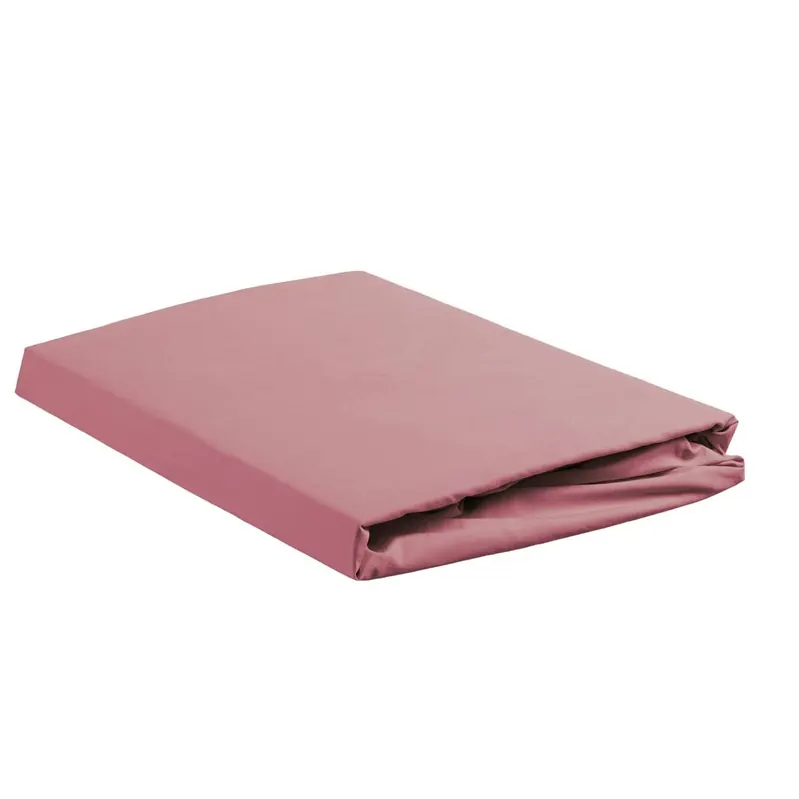 Ambiante Spannbettlaken Baumwoll Uni HL Pink 70x200 rosa