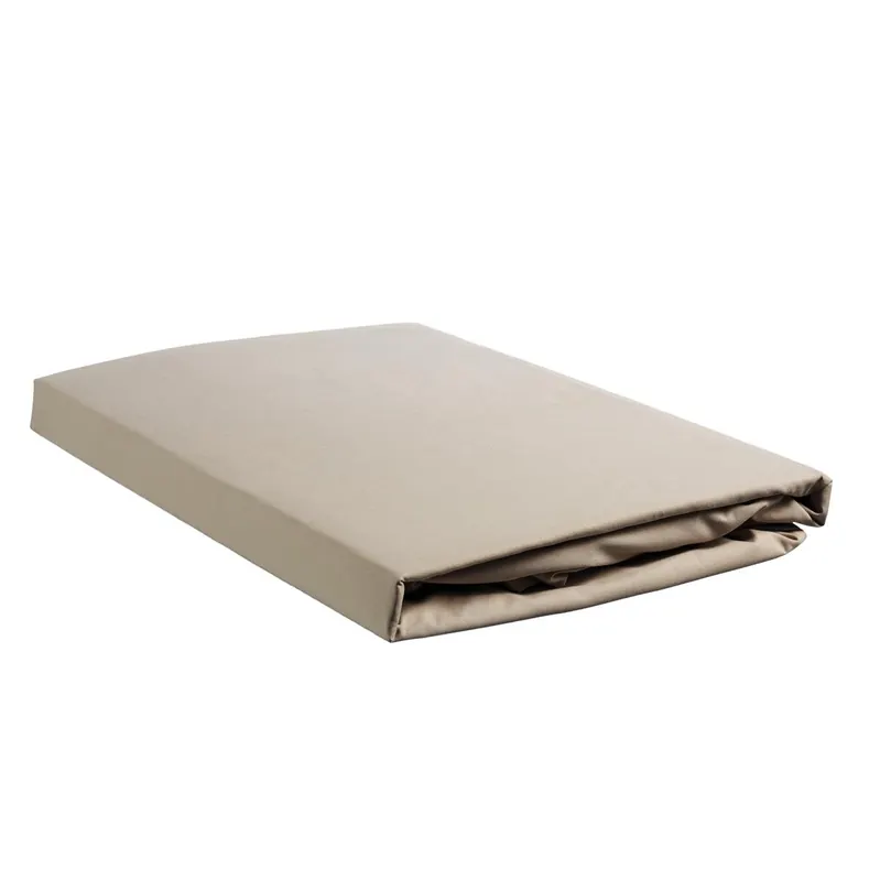 Ambiante Spannbettlaken Baumwoll Uni TD Taupe 70x200 natur