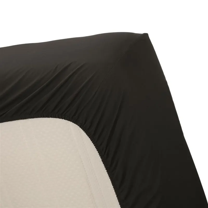 Ambiante Spannbettlaken Cotton Uni HL_Black_UV_UV_180x200 Steghöhe: 35 cm 1 180 x 200 cm schwarz
