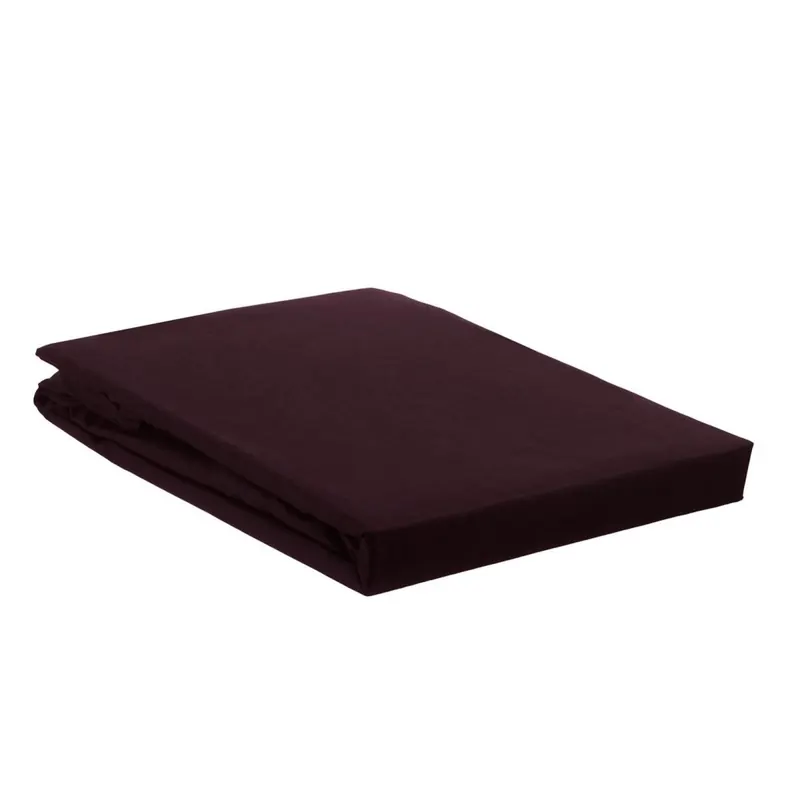 Ambiante Spannbettlaken Cotton Uni HL_Dark Red_UV_UV_160x200 Steghöhe: 35 cm 1 160 x 200 cm rot