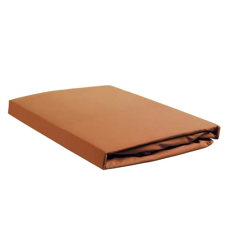 Ambiante Spannbettlaken Cotton Uni HL_ _UV_UV_90x200 Steghöhe: 35 cm 1 90 x 200 cm orange