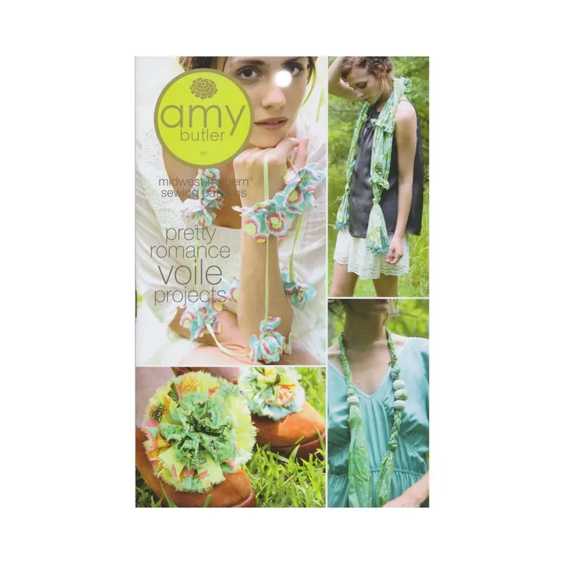Amy Butler Schnittmuster PRETTY ROMANCE, elegante Stoffaccessoires, 4 Projekte