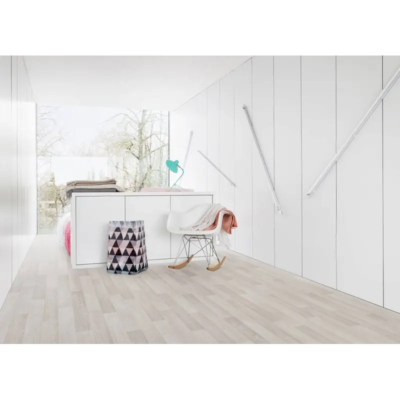 andiamo PVC-/Vinylboden Comfytex Stabparkettoptik weiß