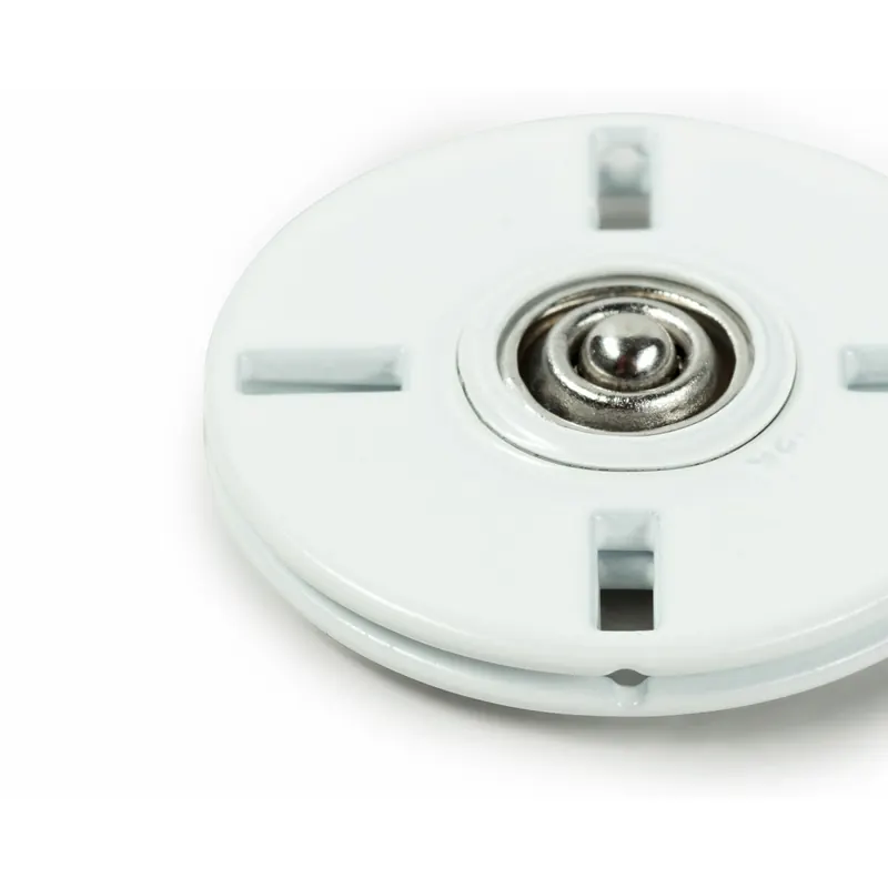 Annäh-Druckknöpfe STYLE, 18 und 25 mm, 2 Stück, weiß, Prym