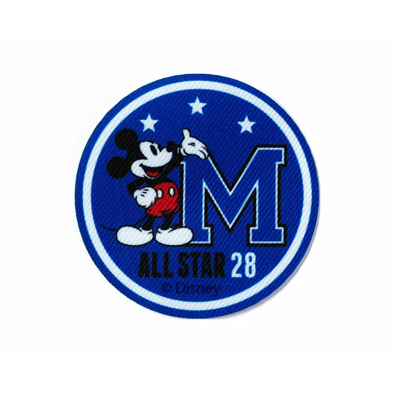 Applikation DISNEY MICKEY MOUSE, All Star 1928, blau, Prym