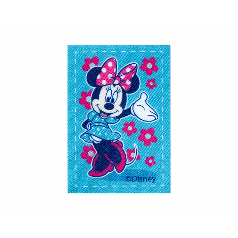 Applikation DISNEY MICKEY MOUSE, jubelnde Minnie mit Blüten, Prym
