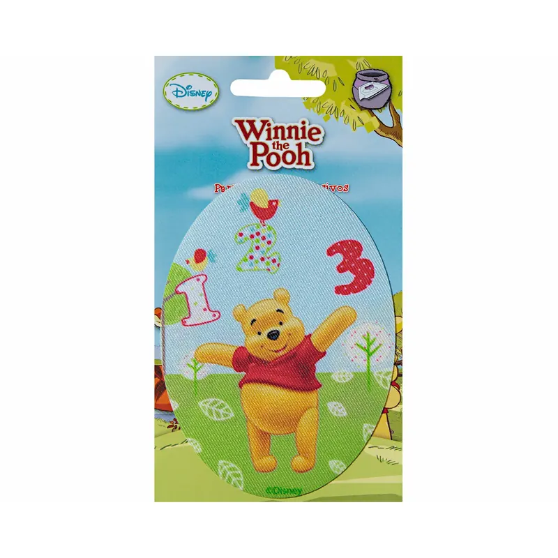 Applikation DISNEYS WINNIE THE POOH, Winnie Pooh mit Zahlen, Prym