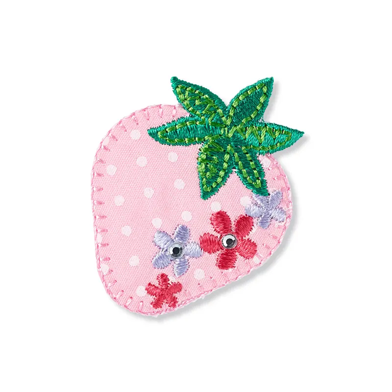 Applikation ERDBEERE, rosa, Prym
