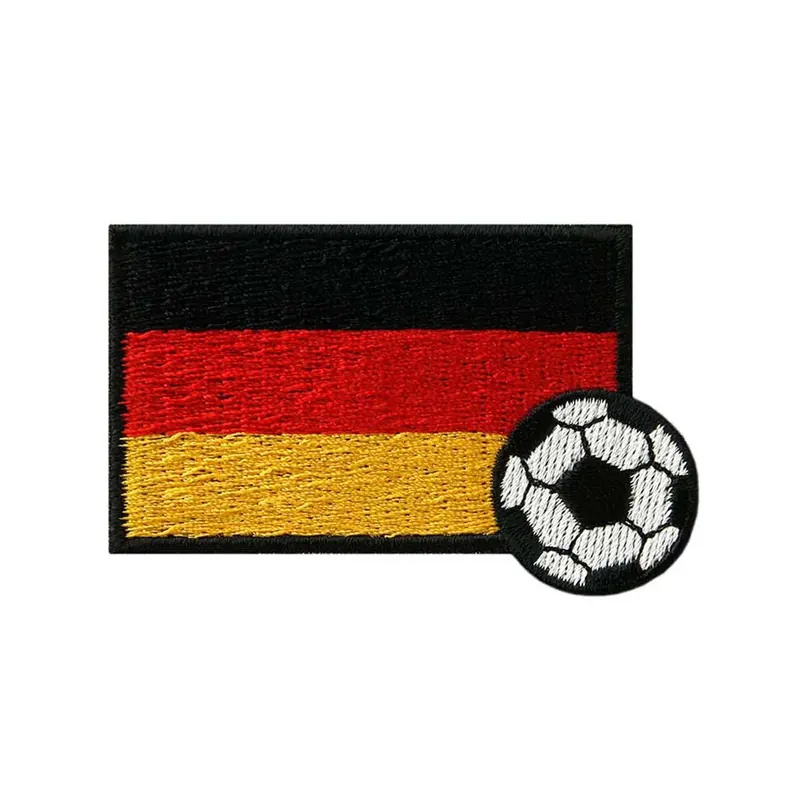 Applikation FLAGGE, Fußball, Mono Quick