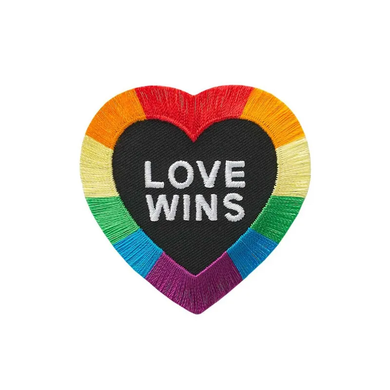 Applikation LOVE WINS, Herz, Mono Quick