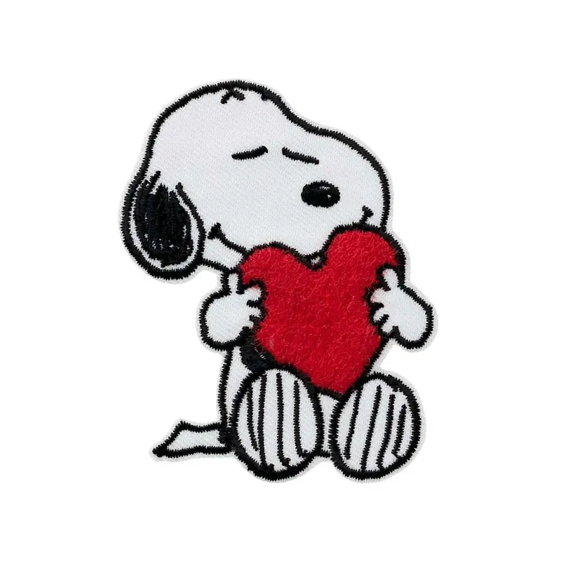 Applikation PEANUTS, Snoopy mit Herz, Mono Quick