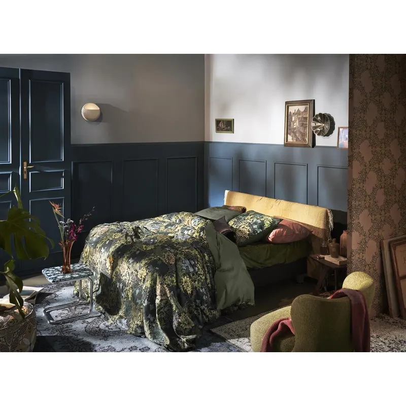 At Home by Beddinghouse Bettwäsche Eclectic Blue Green 155x220 blau