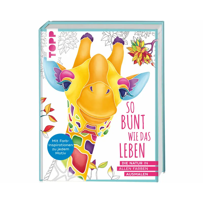 Ausmalbuch: So bunt wie das Leben, Topp