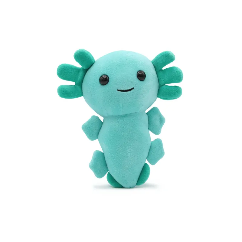 Axolotl Echse Molch 20cm mint grün Kuscheltier Figur Plüsch Tintenfisch Spiel Puppe XL Plüschtier