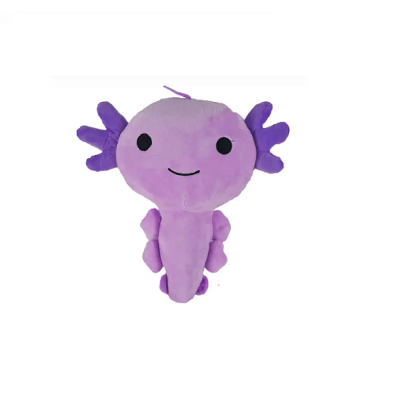 Axolotl Kuscheltier 30 cm – XL Plüschtier Molch/Echse lila