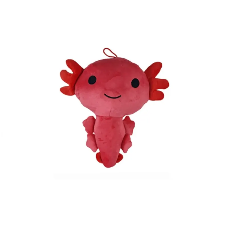 Axolotl Kuscheltier 30 cm – XL Plüschtier Molch/Echse rot