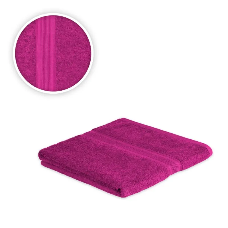 Badetuch 100 x 150 cm 500g/m² Pink