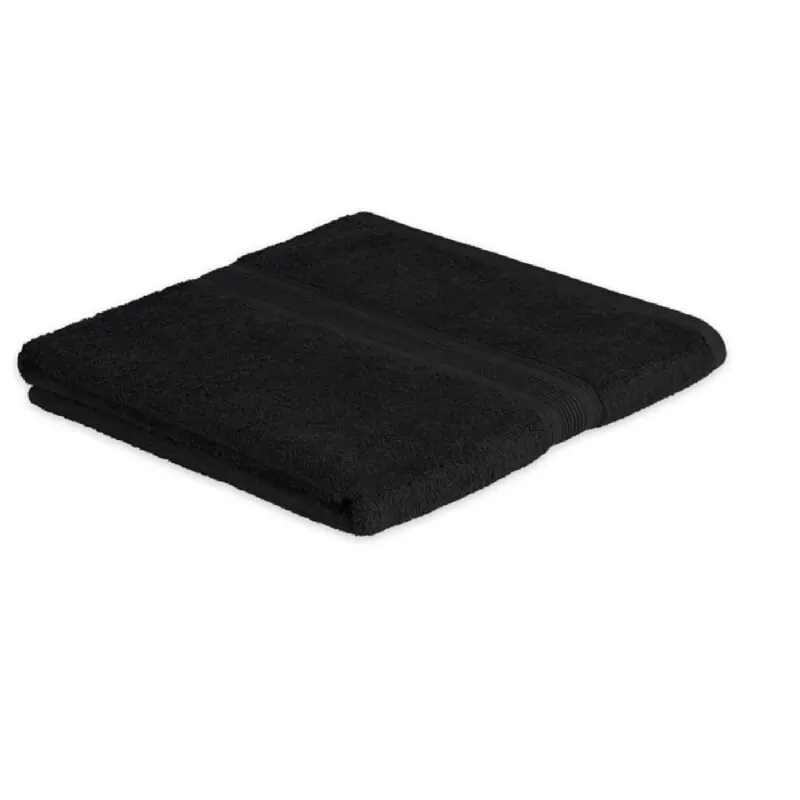 Badetuch 100 x 150 cm 500g/m² Schwarz