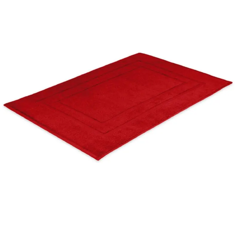 Badvorleger 50 x 80 cm 700g/m² Rot