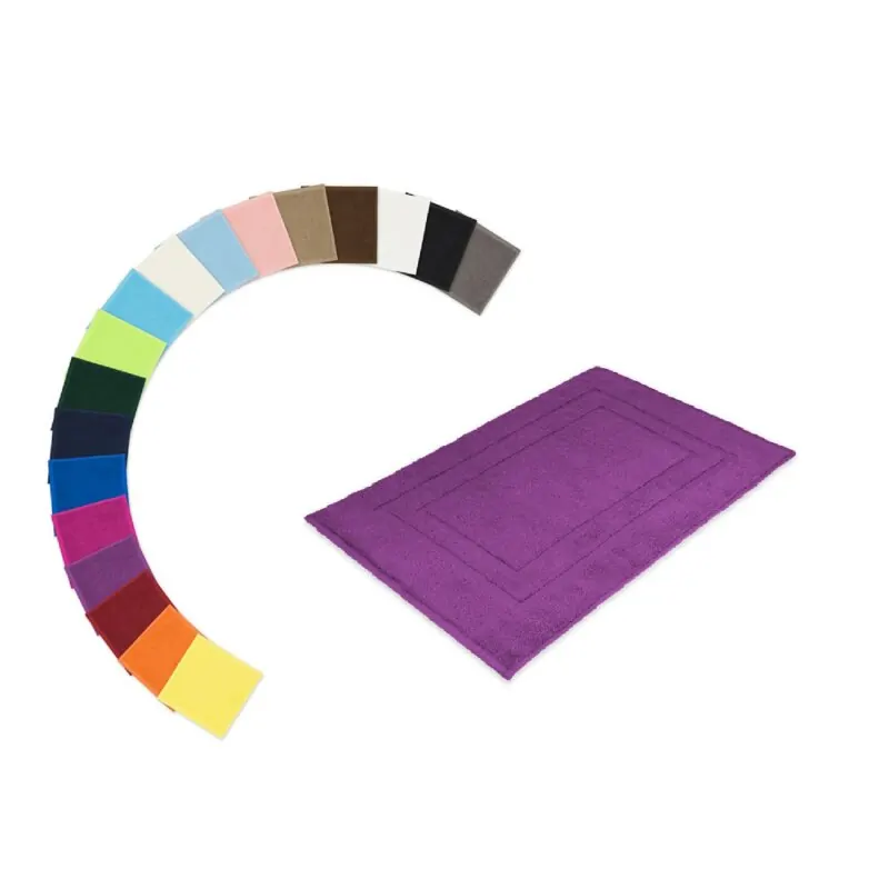 BADVORLEGER 50 x 80 cm in verschiedenen Farben 700g/m²