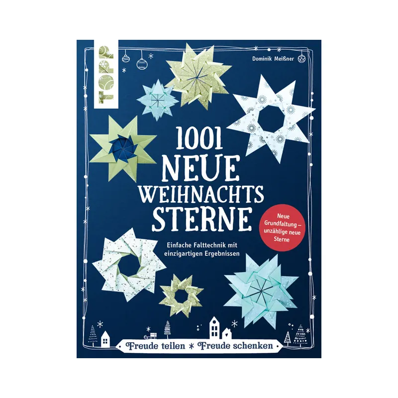 Bastelbuch: 1001 neue Weihnachts-Sterne, TOPP