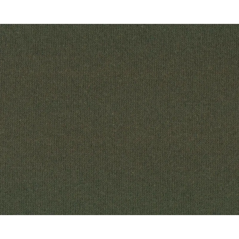 Baumwoll-Strickstoff BONO, moosgrün, Swafing