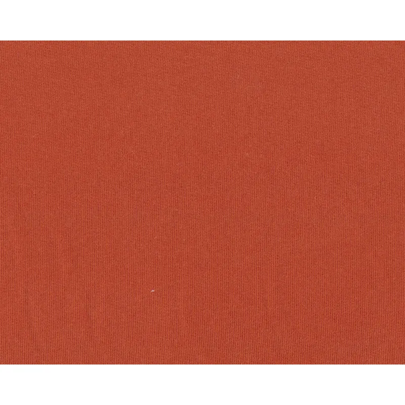 Baumwoll-Sweatstoff JOGGING, einfarbig, terracotta, Fibre Mood