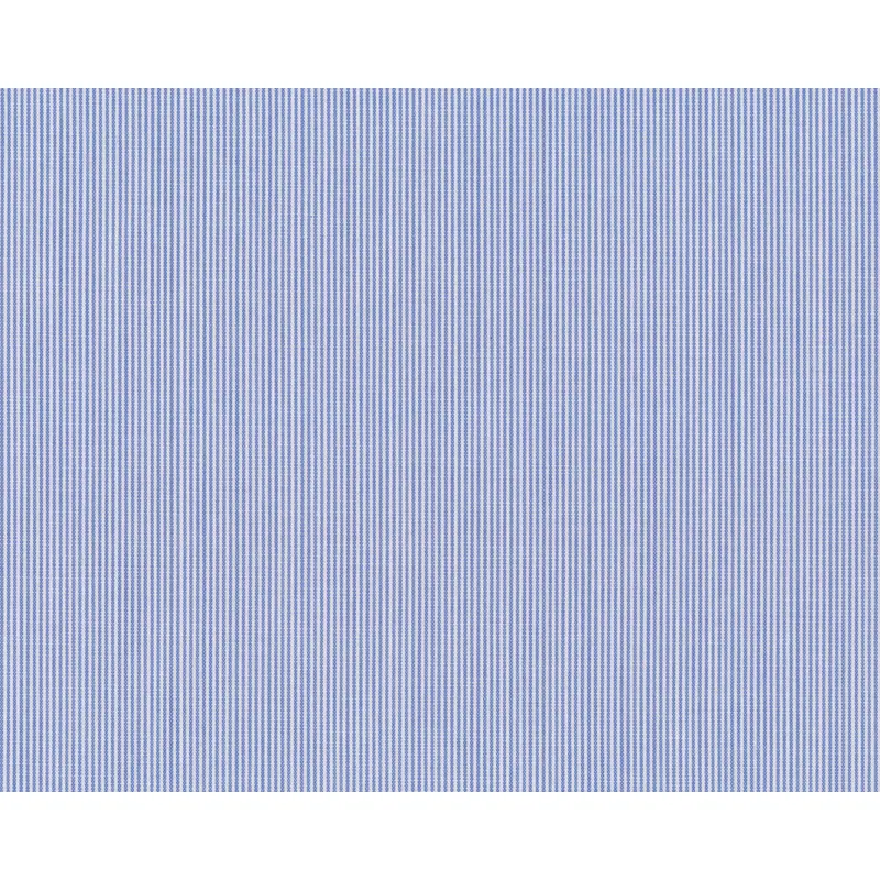 Baumwoll-Webstoff WOVEN, Vichystreifen, hellblau