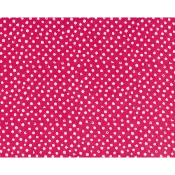 Baumwollflanell "Sally" mit unregelmäßigen Punkten, fuchsia