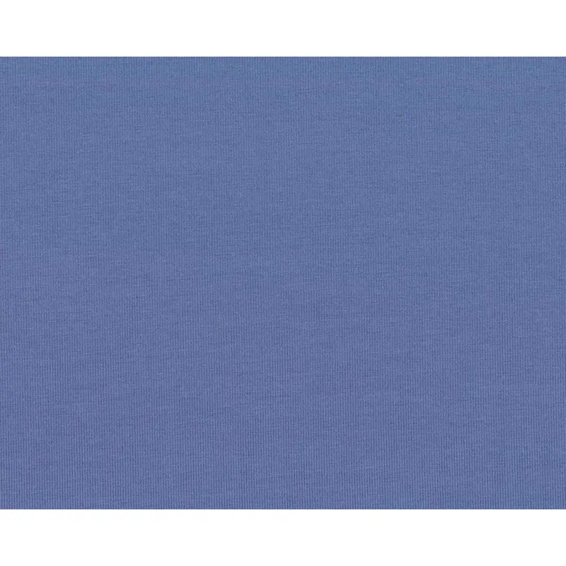 Baumwolljersey AVALANA SOLID, einfarbig, gedecktes blau