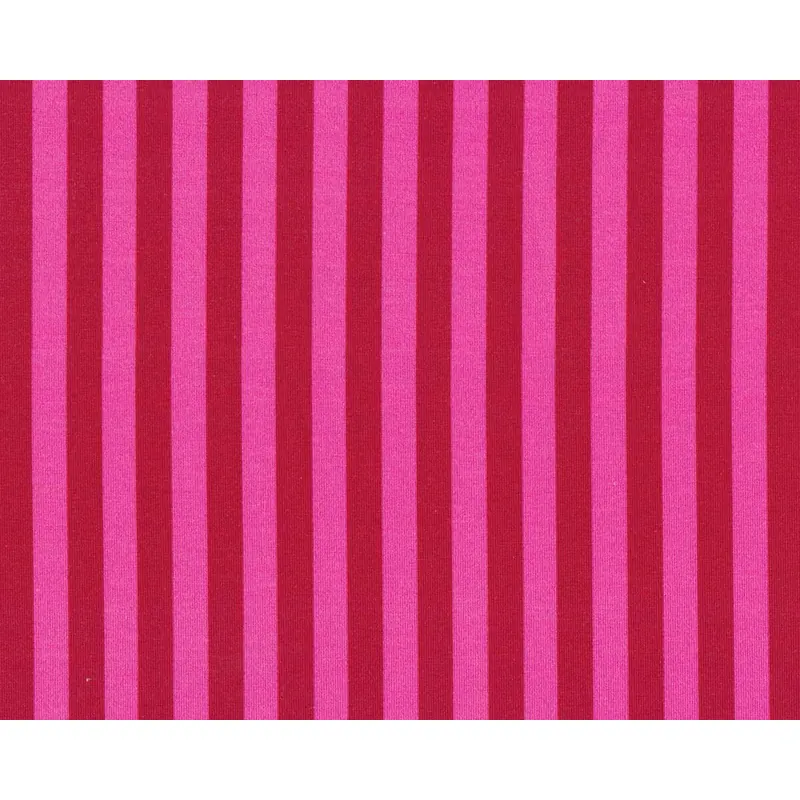 Baumwolljersey AVALANA STRIPE, Streifen, pink